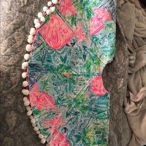 Lilly Pulitzer tree skirt